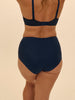 Figurformender High-Waist-Slip - Mitternacht