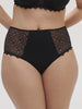 High-Waist-Slip. - Schwarz