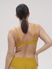 Weicher Triangel-BH mit Softcup - Goldgelb