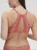 Triangel-BH mit Bügeln - Texas Rosa