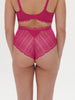 High-Waist-Slip. - Hibiskusrosa