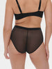 High-Waist-Slip. - Schwarz