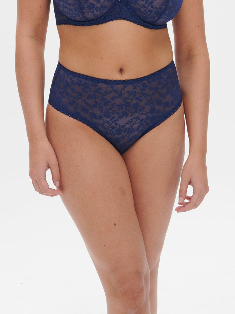 High-Waist-Slip. - Mitternacht