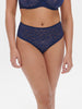 High-Waist-Slip. - Mitternacht