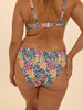 Bikinihose - Tropico-Print Weiß