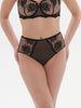 High-Waist-Slip. - Schwarz