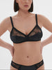 Weicher Triangel-BH mit Softcup - Schwarz