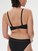 Bandeau-Bikini-Top mit Bügeln. - Schwarz