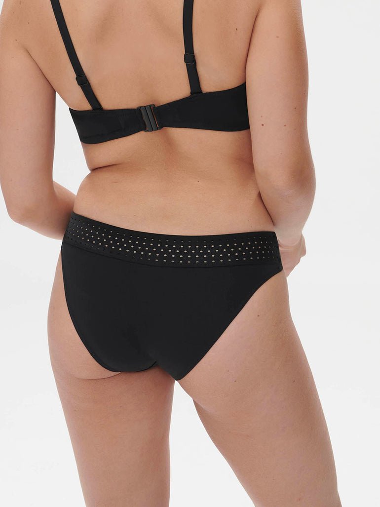 Bikini-Slip. - Schwarz