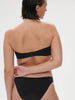 Bandeau-Bikini-Top mit Bügeln. - Schwarz