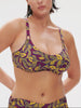 Bralette mit Bügel - Agadir-Lila-Print