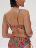 Triangel-Bikini mit Bügel - Menara-Rosa-Print