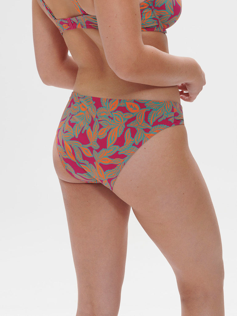 Bikini-Slip. - Menara-Rosa-Print