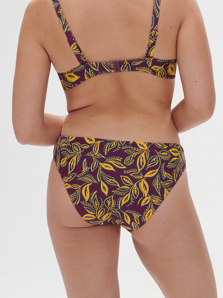 Bikini-Slip. - Agadir-Lila-Print
