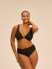 High-Waist-Slip. - Schwarz