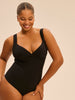 Figurformender Bodysuit - Schwarz