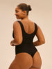 Figurformender Bodysuit - Schwarz