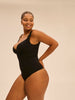 Figurformender Bodysuit - Schwarz