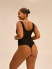 Figurformender Bodysuit - Schwarz