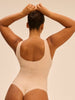 Figurformender Bodysuit - Rosé-Nude