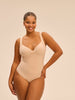 Figurformender Bodysuit - Rosé-Nude