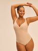 Figurformender Bodysuit - Rosé-Nude