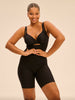 Figurformender Bodysuit - Schwarz