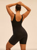 Figurformender Bodysuit - Schwarz