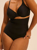Shaping-Slip mit hohem Bund - Schwarz
