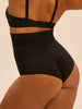 Shaping-Slip mit hohem Bund - Schwarz