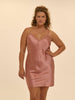 NachtHemdbluse - Smokey-Rosa