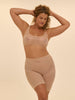 Weicher Triangel-BH mit Softcup - Rosé-Nude