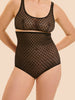 Shaping-Slip mit hohem Bund - Schwarz