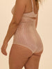 Shaping-Slip mit hohem Bund - Rosé-Nude