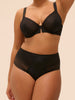 High-Waist-Slip - Schwarz