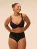 High-Waist-Slip - Schwarz
