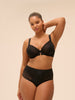 High-Waist-Slip - Schwarz