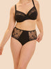 High-Waist-Slip - Schwarz