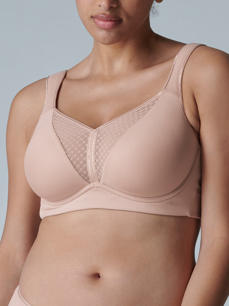Sport-BH mit Bügel - Yogi-Pink