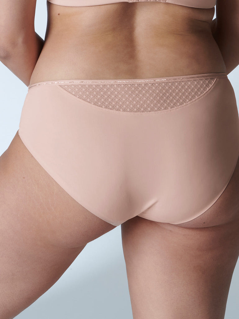 Slip mit hohem Bund - Yogi-Pink