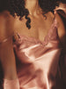 Top mit Stickerei - Smokey-Rosa