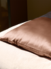 Taie d'oreiller pure soie de mûrier 65x65 - Macchiato