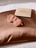 Taie d'oreiller pure soie de mûrier 65x65 - Macchiato