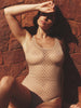 Figurformender Bodysuit - Rosige Haut