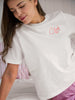 T-Shirt in limitierter Edition für Pink October – Weiß