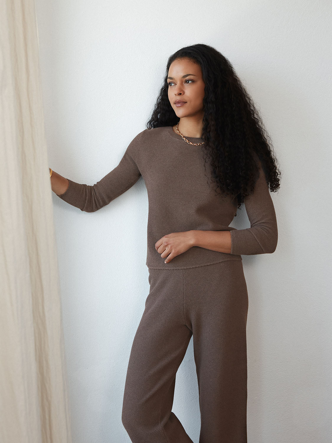 Sweater - Kastanie